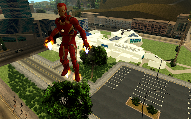 Download iron man mod with power for gta san andreas PC