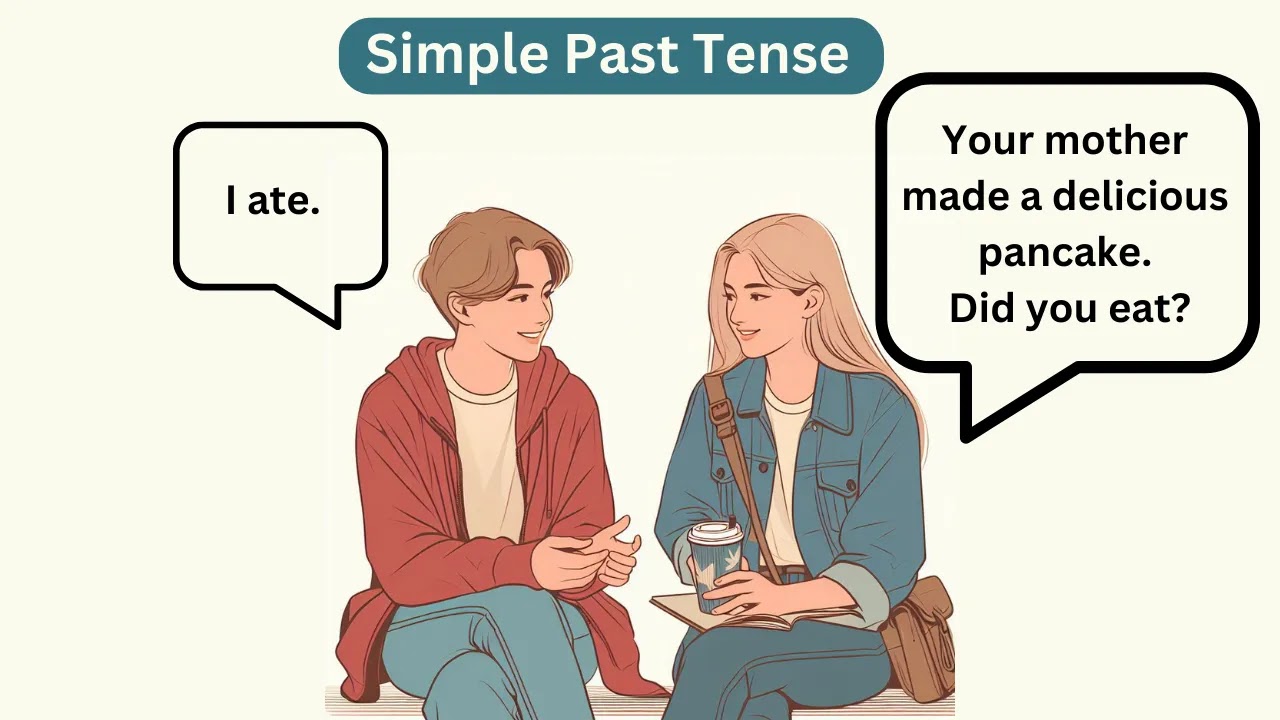 simple past tense conversation