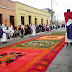 Incredible Colorful Streets Carpets Photos Made of Sand in Antigua