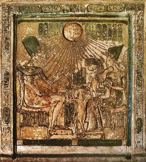 Stela of Akhenaten and His Family