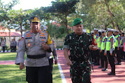 Tingkatkan Sinergitas TNI POLRI, Kapolres dan Dandim Muna Jamin Operasi Patuh Anoa Berjalan Sukses