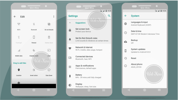 download & install android oreo, Mencicipi Android Oreo untuk Asus Zenfone Max, wd-kira, Asus Zenfone max mendapatkan android oreo, android 8.0, Akhirnya Android Oreo secara resmi turun untuk asus zenfone max