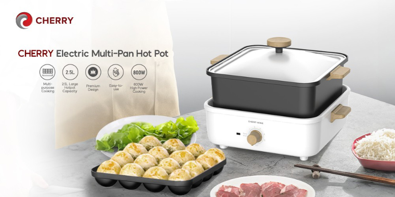 CHERRY Philippines introduces Multi-Pan Electric Hot Pot, priced PHP 3,499!