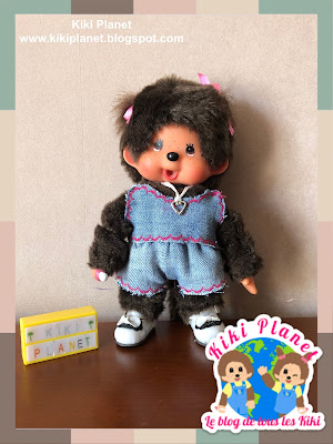 kiki monchhichi short vehement clothes doll poupée handmade fait main couture sewing