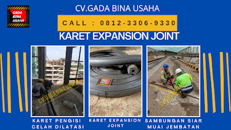 karet dilatasi gedung dan jembatan