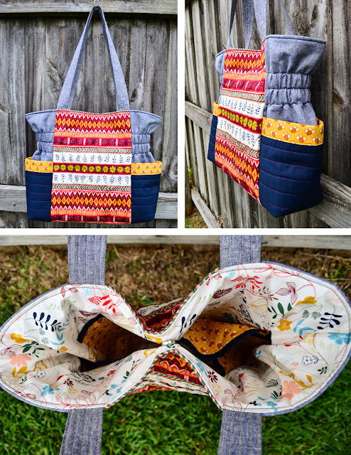 Garden Tiles Bag - call for pattern testers