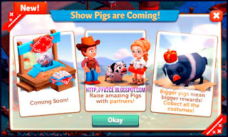 FarmVille 2 Country Escape, Show Pigs