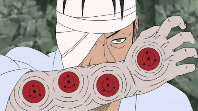 mystery about danzo shimura right hand revealed