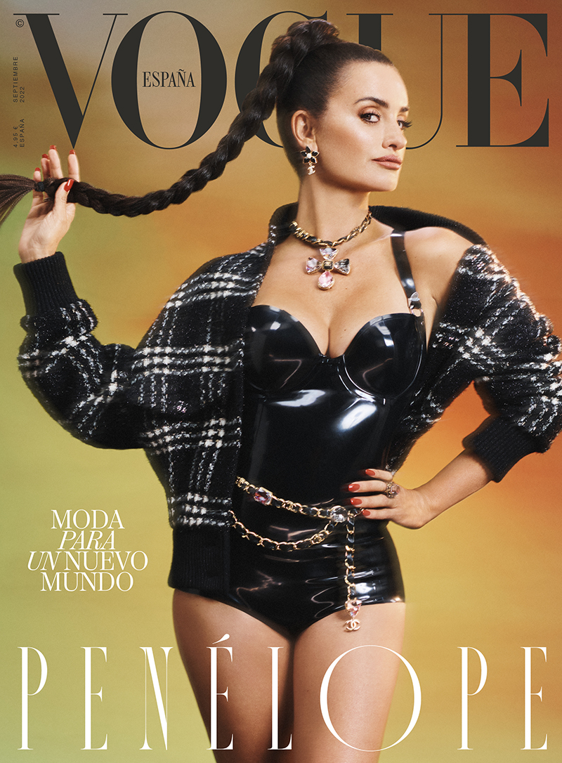 Penelope Cruz in Vogue España September 2022 by Ned Rogers