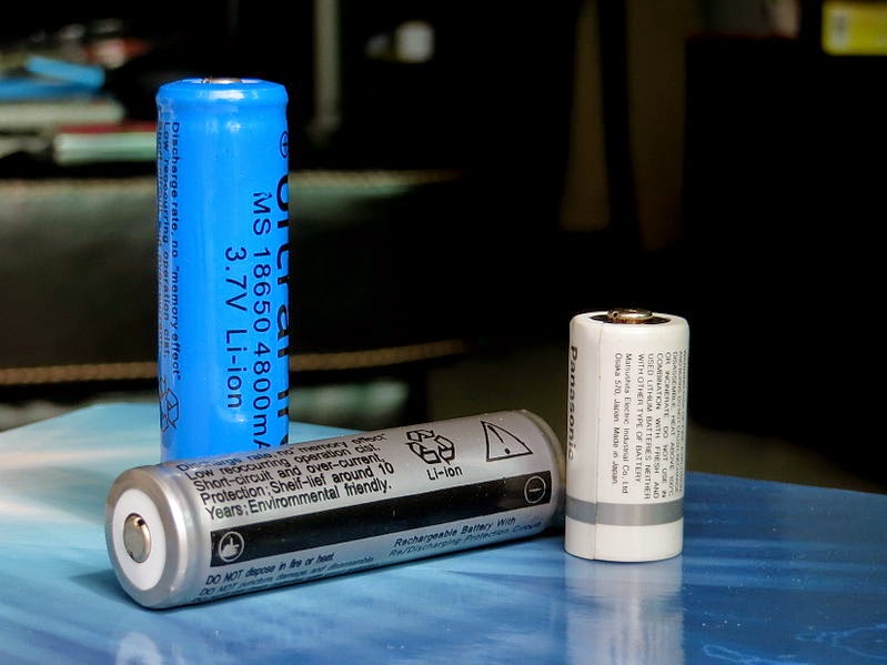Li ion batteries