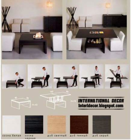 Transforming Furniture For Small Apartments 2014 Space Saving