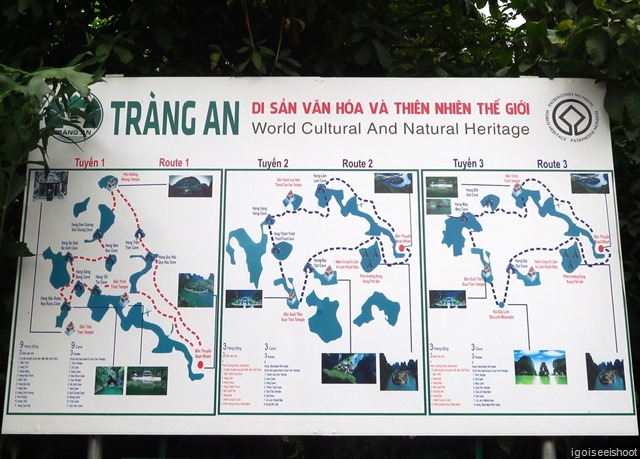 Entrance area of Trang An Eco-tourism Complex.