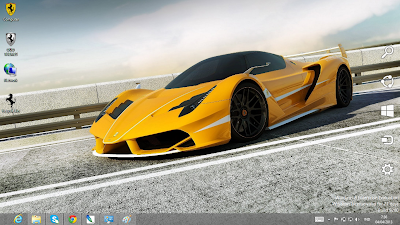 Ferrari Enzo F70 Theme For Windows 7 And 8