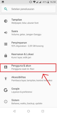Cara Menambahkan Akun Google Pada Asus Zenfone Max Pro M1