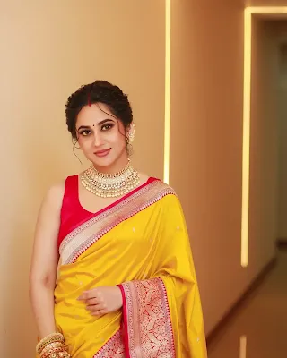 Miya George's Best Saree Looks: Graceful & Trendy 2024