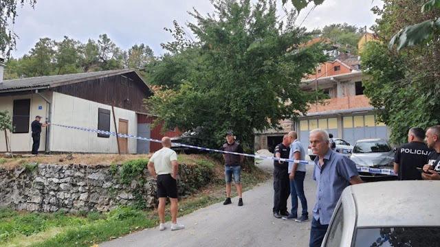 One of the alleys where the 34-year-old shot innocent people, Cetinje, Montenegro