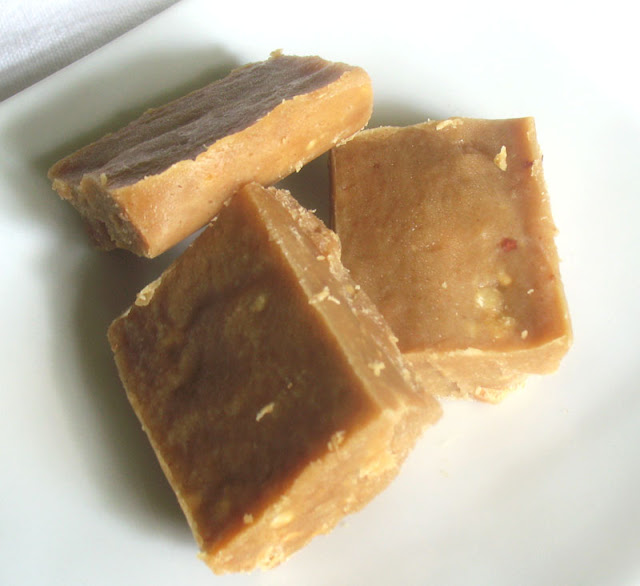 raw peanut butter fudge