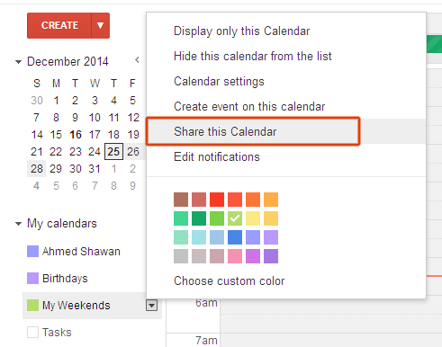 Share this calender