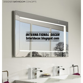 illuminated bathroom mirror, choosing bathroom mirrors