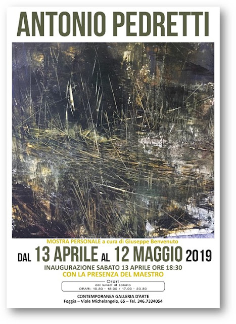 Foggia nell'arte. Personale di Antonio Pedretti alla Contemporanea Galleria d'Arte