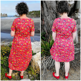 Creates Sew Slow: Vogue 1410 Lynn Mizono Winter Floral Dress