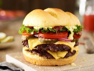 Smashburger Classic Double Burger.