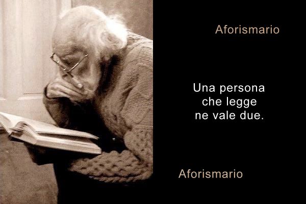 Aforismario: Frasi e citazioni sulla Lettura e sul Leggere Libri