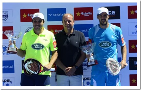 "Los Reyes" Martin Diaz y Belasteguin conquistan en Cáceres su tercer título WPT 2013.