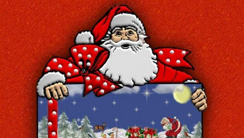download besplatne Božićne pozadine i slike za Sony PSP čestitke blagdani Merry Christmas Djed Mraz