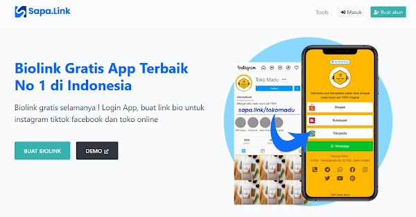 Alternatif Aplikasi Bio Link Yang Gratis Terbaik Selain Linktree di Indonesia