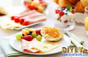 diyet brunch kahvaltı