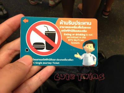 Cara naik BTS Skytrain Bangkok