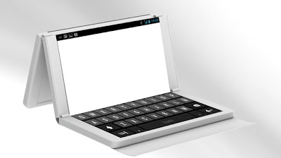 folding tablet like laptop