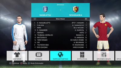 PES 2018 PS4 Captain Tsubasa Option File by Qasdew