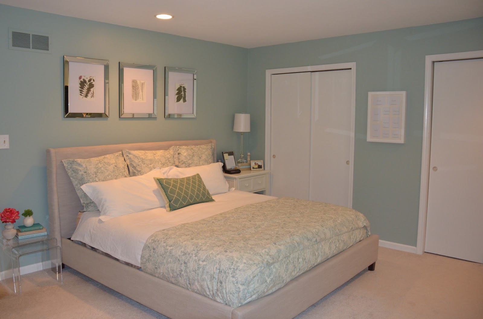 Jessica Stout Design}: Glamour Meets Spa Retreat Master Bedroom