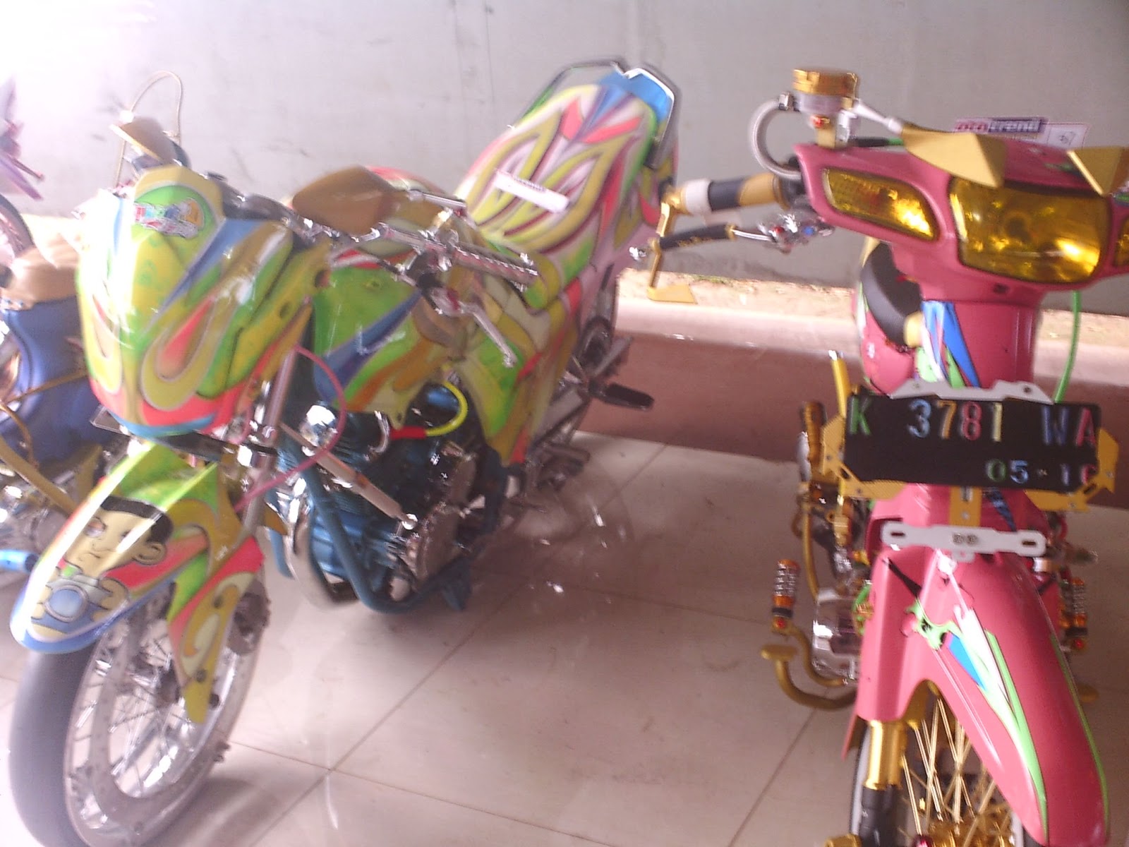 Konsep Modifikasi Motor Airbrush Modif Kontes Kumpulan Gambar