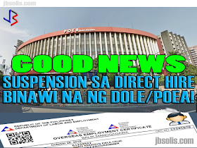 A number of OFWs and employers abroad were shocked when a complete suspension on the deployment and application of "Direct Hiring" for OFWs was announced last April 25, 2017. This was effected by the complete stopping of OEC issuance for all Directly-Hired OFWs.  The reason for the ban was the discovery of a money-making scheme within the POEA where employees within the agency are abusing the strict rules on Dirict Hiring to gain ill-gotten money. It was discovered that anyone abroad can "directly hire" a Filipino and bypassing the POEA 2016 Revised Rules and Regulation on the Recruitment and Deployment of OFWs. In exchange for P15,000 to P17,000, these insiders can provide the necessary clearances to "directly hire" Filipinos to work abroad, even without the requirements for exemption to the Direct Hire Ban.  For a time being, the matter was being investigated and the authorities were trying to discover those involved in the scam. However, hundreds, if not thousand, of OFWs who were scheduled to leave were left in limbo as they could not leave the country until the ban has been lifted. Similarly, those who were scheduled to go on vacation to the Philippines decided to reschedule or even cancel their vacation for fear that they may not be able to go back to work. The GOOD NEWS is that Labor Secretary Silvestre Bello III has LIFTED THE SUSPENSION ON DIRECT HIRING! During the China Belt and Road Initiative Summit in Beijing, PCCO ASec. Margaux Uson interviewed Sec. Bello and inquired about the ban on direct hiring. Sec. Bello responded saying that he left a memorandum (dated May 16, 2017) lifting the suspension on direct hiring effective IMMEDIATELY. Direct-hire OFWs are still required to get OECs from POEA, but only until this process is removed, which was also announced by Secretary Bello. See No more OEC!  The reason for lifting the suspension is simple. Sec. Bello explained that the investigation is finished and they already know those who were involved in the scam. He also promised a reorganization in the agency, and reiterated that the purpose of the ban was to protect Filipino workers.