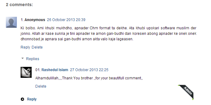 Add Threaded comment style to blogger