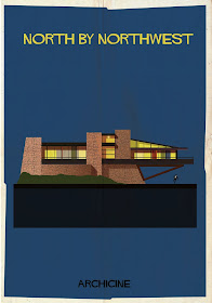{Art} Architecture in film: Archicine by Frederico Babina | Rue du chat qui peche | North by Northwest
