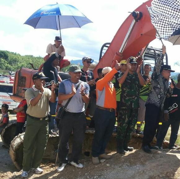 KORAMIL 02 NGUTER LAKSANAKAN PAM LOMBA OFFROAD DI JANGGLENGAN