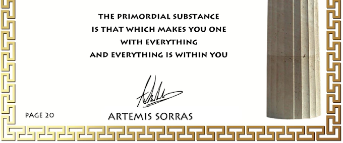 THE PRIMORDIAL SUBSTANCE IS THAT WHICH MAKES YOU ONE WITH EVERYTHING...