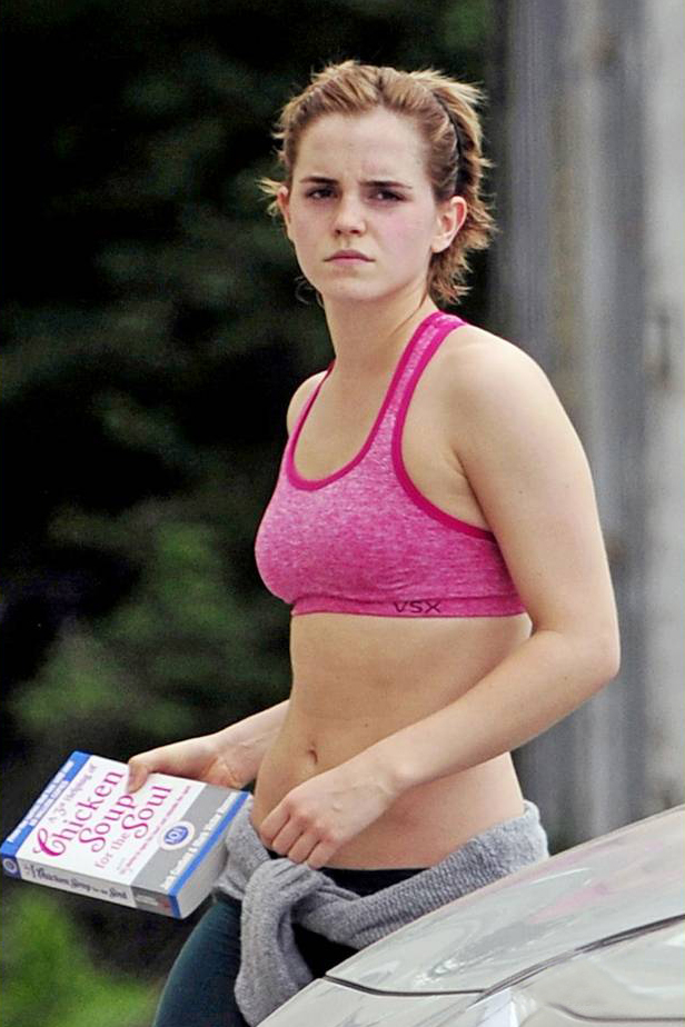 Emma Watson Going To Gym