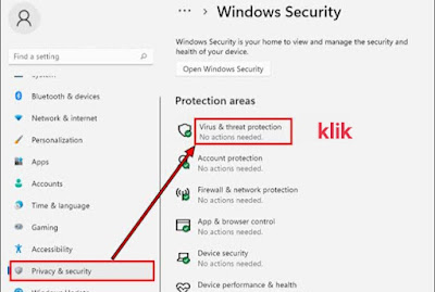 Cara Menonaktifkan Antivirus Windows Defender Di Komputer Windows 11