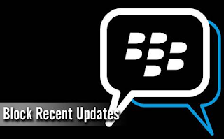 Cara Menyembunyikan Pembaruan Seseorang Di BBM Android