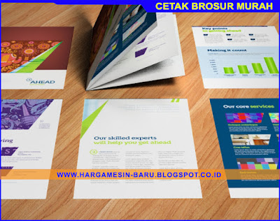 Harga Cetak Brosur Murah