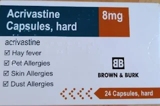 Acrivastine Brown & Burk دواء