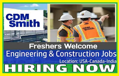 CDM Smith Engineering & Construction Jobs: USA, Canada, India