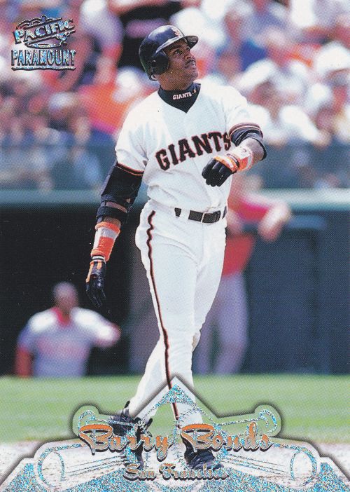 barry bonds rookie card value. 242 - Barry Bonds Holographic