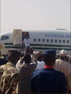 Buhari Arrives Sokoto To Flag Off APC Presidential Campaign