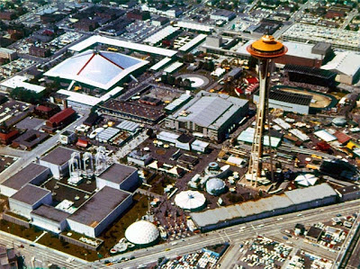 Seattle World Expo 1962 - Aerial view